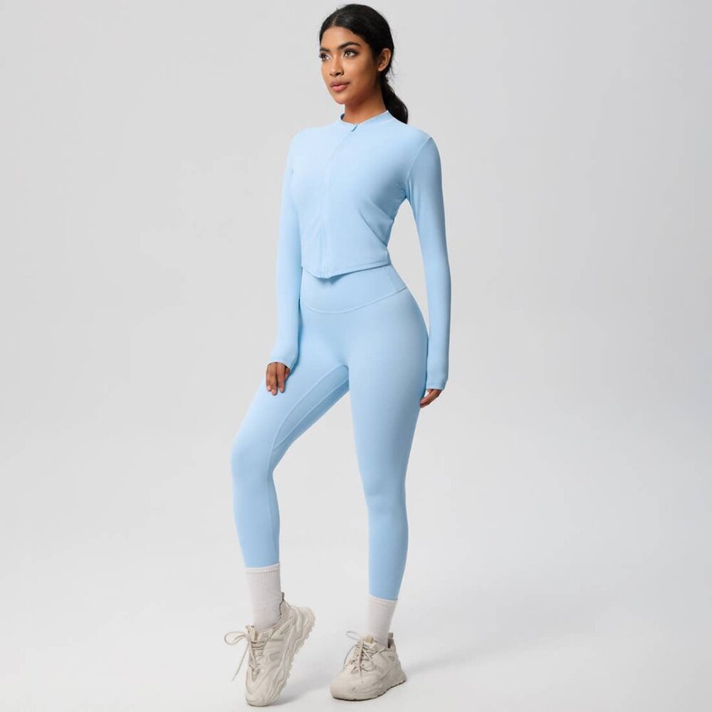 Well-in Vogue Velocity Zip Jacket Set